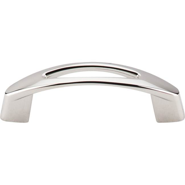 Top Knobs - Verona Pull 3 Inch (c-c) Polished Nickel - Polished Nickel