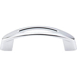 Top Knobs - Verona Pull 3 Inch (c-c) Polished Chrome - Polished Chrome