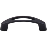 Top Knobs - Verona Pull 3 Inch (c-c) Flat Black - Flat Black