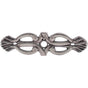 Top Knobs - Newton Backplate 3 3/16 Inch Pewter Antique - Pewter Antique