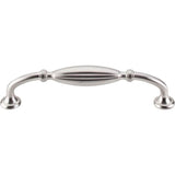 Top Knobs - Tuscany D Pull 5 1/16 Inch (c-c) Brushed Satin Nickel - Brushed Satin Nickel