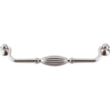 Top Knobs - Tuscany Drop Pull 8 13/16 Inch (c-c) Brushed Satin Nickel - Brushed Satin Nickel