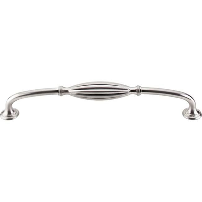 Top Knobs - Tuscany D Pull 8 13/16 Inch (c-c) Brushed Satin Nickel - Brushed Satin Nickel