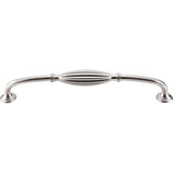 Top Knobs - Tuscany D Pull 8 13/16 Inch (c-c) Brushed Satin Nickel - Brushed Satin Nickel