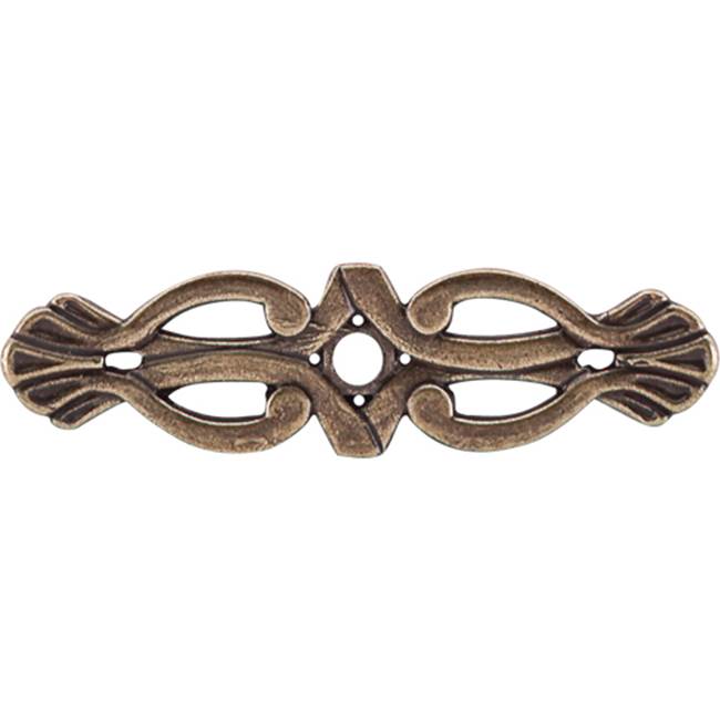 Top Knobs - Newton Backplate 3 3/16 Inch German Bronze - German Bronze