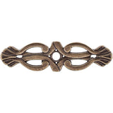 Top Knobs - Newton Backplate 3 3/16 Inch German Bronze - German Bronze