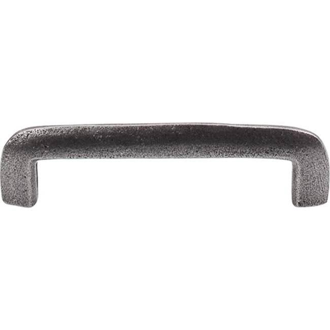 Top Knobs - Wedge Pull 3 13/16 Inch (c-c) Cast Iron - Cast Iron