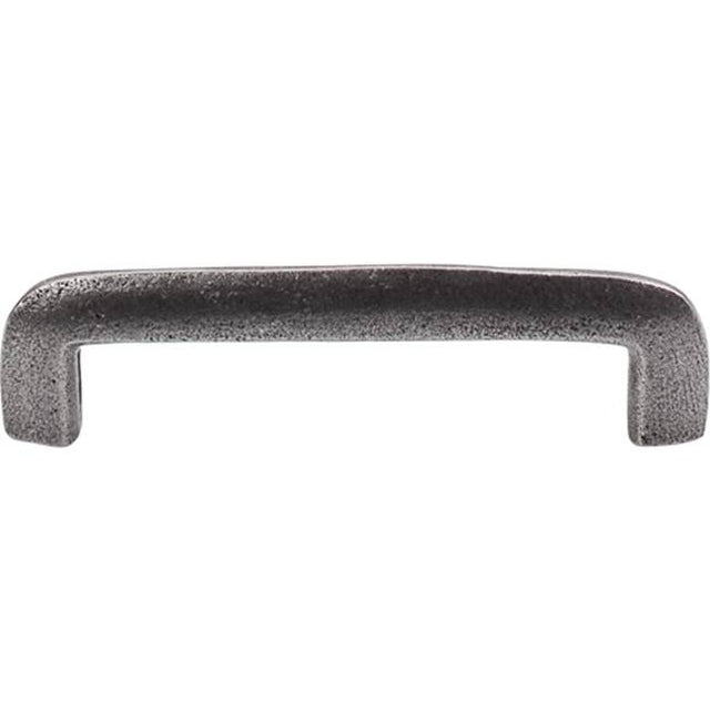 Top Knobs - Wedge Pull 3 13/16 Inch (c-c) Cast Iron - Cast Iron