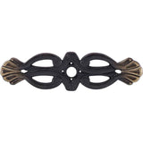 Top Knobs - Newton Backplate 3 3/16 Inch Dark Antique Brass - Dark Antique Brass