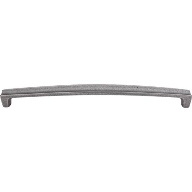 Top Knobs - Channel Appliance Pull 12 Inch (c-c) Cast Iron - Cast Iron
