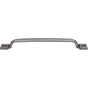 Top Knobs - Square Inset Pull 8 Inch (c-c) Cast Iron - Cast Iron