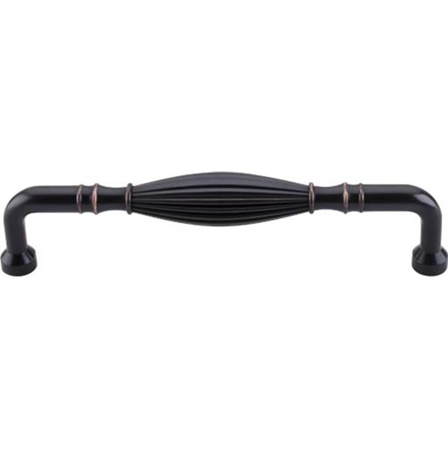 Top Knobs - Tuscany D Pull 7 Inch (c-c) Tuscan Bronze - Tuscan Bronze
