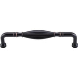 Top Knobs - Tuscany D Pull 7 Inch (c-c) Tuscan Bronze - Tuscan Bronze