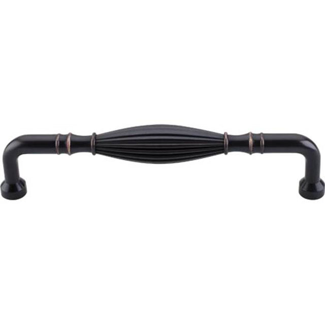 Top Knobs - Tuscany D Pull 7 Inch (c-c) Tuscan Bronze - Tuscan Bronze