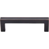 Top Knobs - Square Bar Pull 3 3/4 Inch (c-c) Tuscan Bronze - Tuscan Bronze
