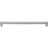 Top Knobs - Square Bar Pull 12 Inch (c-c) Brushed Satin Nickel - Brushed Satin Nickel