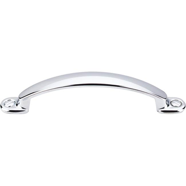 Top Knobs - Arendal Pull 3 3/4 Inch (c-c) Polished Chrome - Polished Chrome