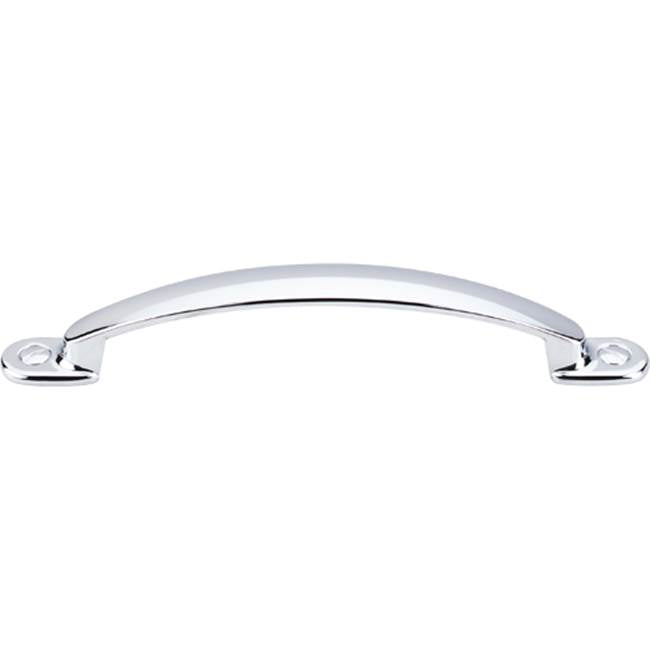 Top Knobs - Arendal Pull 5 1/16 Inch (c-c) Polished Chrome - Polished Chrome