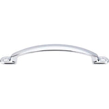 Top Knobs - Arendal Pull 5 1/16 Inch (c-c) Polished Chrome - Polished Chrome