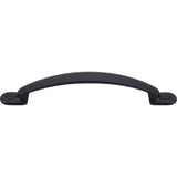Top Knobs - Arendal Pull 5 1/16 Inch (c-c) Flat Black - Flat Black