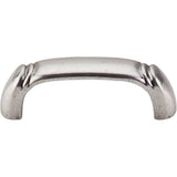 Top Knobs - Dover D Pull 2 1/2 Inch (c-c) Pewter Antique - Pewter Antique