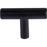 Top Knobs - Hopewell T-Handle 2 Inch Flat Black - Flat Black