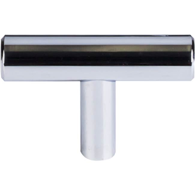 Top Knobs - Hopewell T-Handle 2 Inch Polished Chrome - Polished Chrome