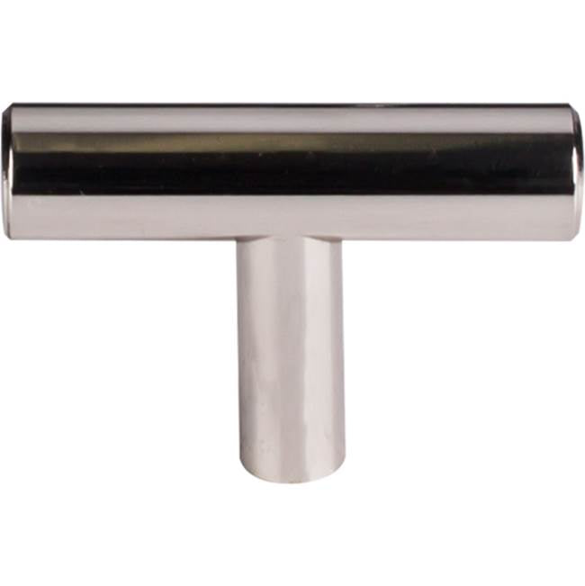 Top Knobs - Hopewell T-Handle 2 Inch Polished Nickel - Polished Nickel