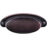 Top Knobs - Dakota Cup Pull 2 9/16 Inch (c-c) Tuscan Bronze - Tuscan Bronze