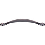 Top Knobs - Angle Pull 5 1/16 Inch (c-c) Tuscan Bronze - Tuscan Bronze