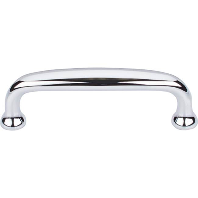 Top Knobs - Charlotte Pull 3 Inch (c-c) Polished Chrome - Polished Chrome