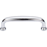 Top Knobs - Charlotte Pull 3 Inch (c-c) Polished Chrome - Polished Chrome