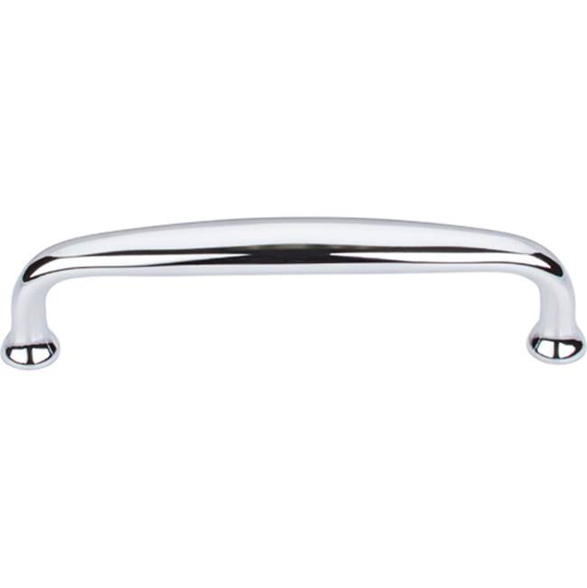Top Knobs - Charlotte Pull 4 Inch (c-c) Polished Chrome - Polished Chrome