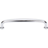 Top Knobs - Charlotte Pull 6 Inch (c-c) Polished Chrome - Polished Chrome