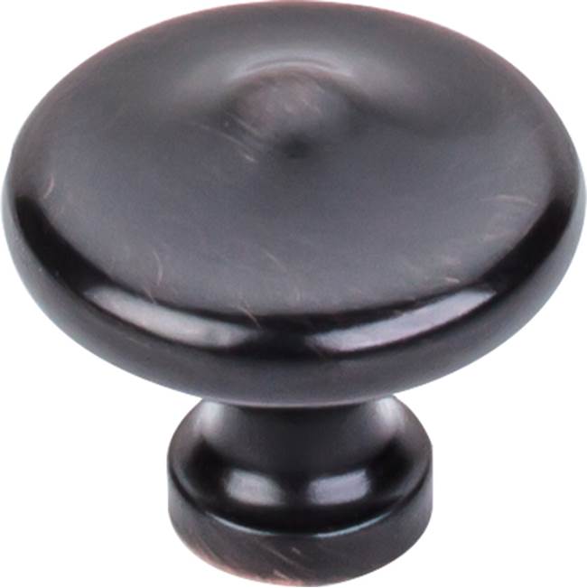 Top Knobs - Peak Knob 1 5/16 Inch Tuscan Bronze - Tuscan Bronze