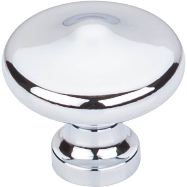 Top Knobs - Peak Knob 1 5/16 Inch Polished Chrome - Polished Chrome