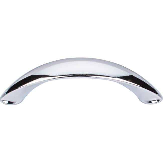 Top Knobs - Arc Pull 3 Inch (c-c) Polished Chrome - Polished Chrome