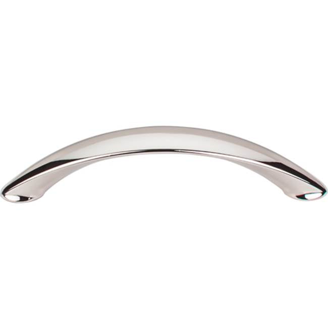Top Knobs - Arc Pull 4 Inch (c-c) Polished Nickel - Polished Nickel
