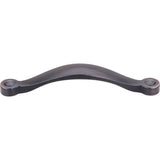Top Knobs - Saddle Pull 5 1/16 Inch (c-c) Tuscan Bronze - Tuscan Bronze
