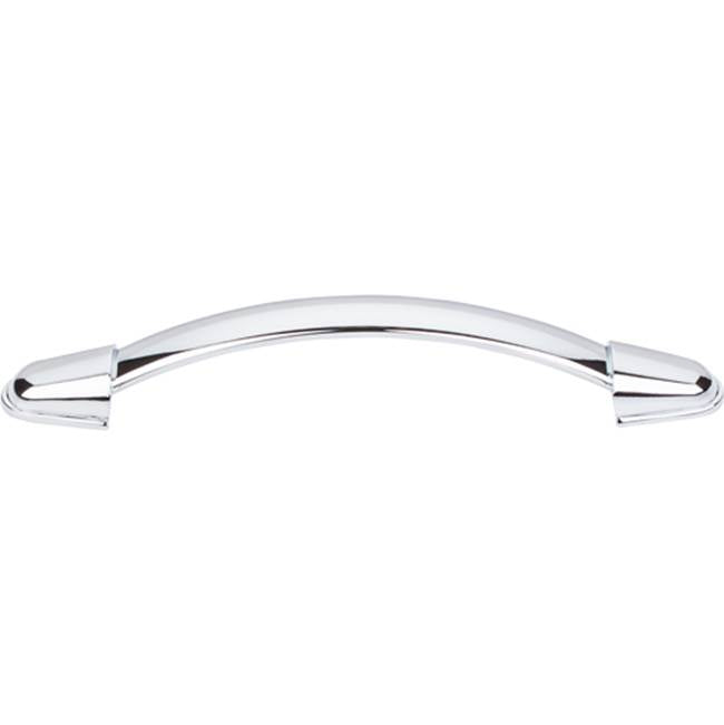 Top Knobs - Buckle Pull 5 1/16 Inch (c-c) Polished Chrome - Polished Chrome