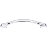 Top Knobs - Buckle Pull 5 1/16 Inch (c-c) Polished Chrome - Polished Chrome