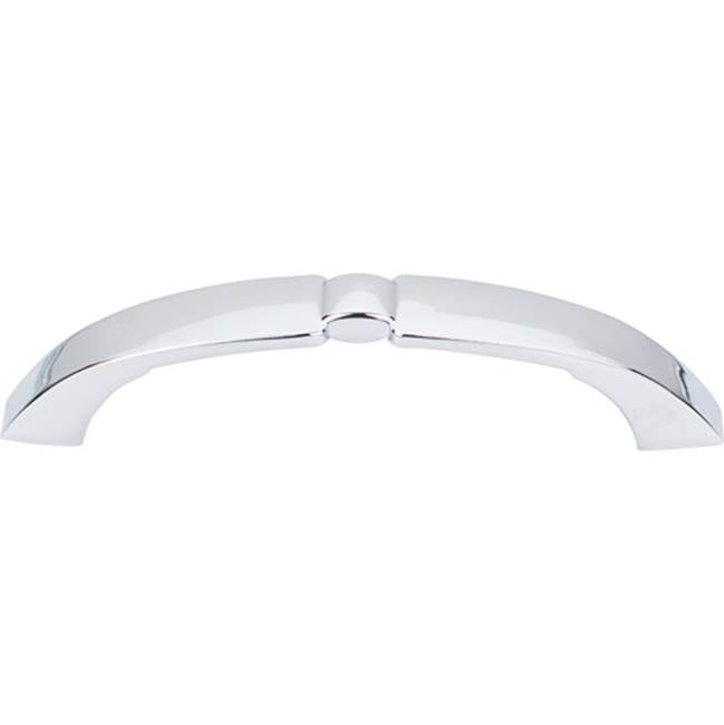Top Knobs - Lida Pull 3 3/4 Inch (c-c) Polished Chrome - Polished Chrome