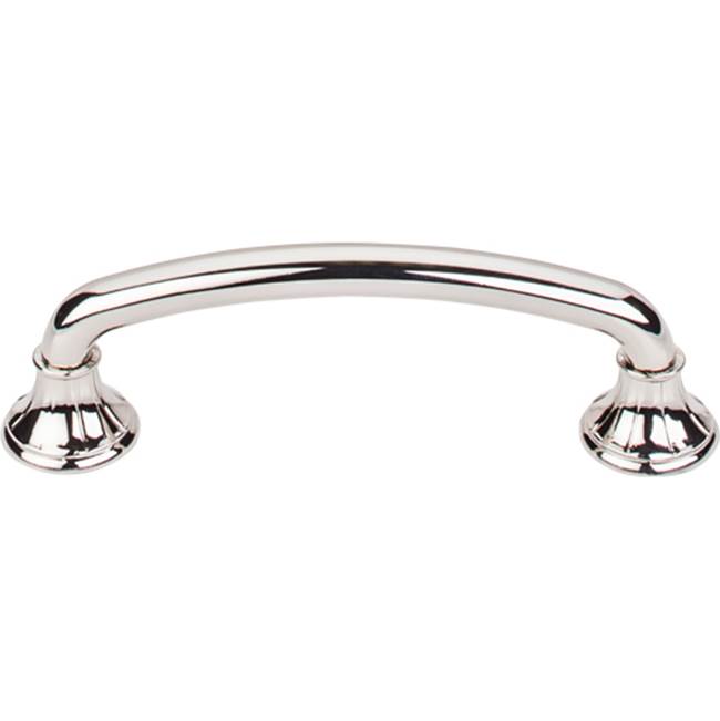 Top Knobs - Lund Pull 4 Inch (c-c) Polished Nickel - Polished Nickel