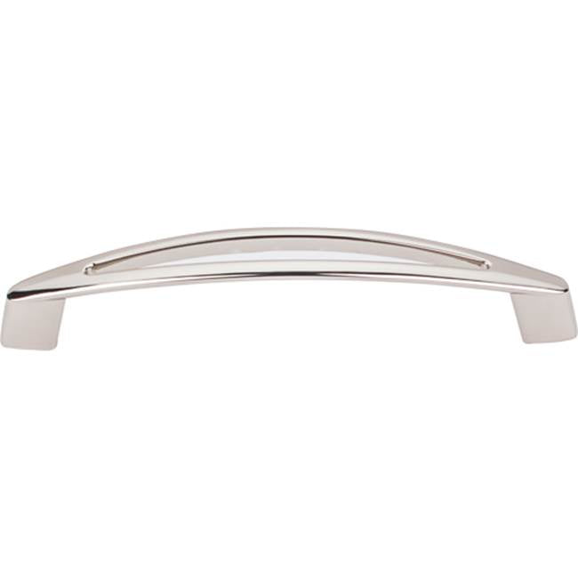 Top Knobs - Verona Pull 5 1/16 Inch (c-c) Polished Nickel - Polished Nickel