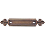 Top Knobs - Dover Backplate 2 1/2 Inch German Bronze - German Bronze