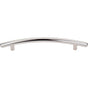 Top Knobs - Curved Bar Pull 6 5/16 Inch (c-c) Polished Nickel - Polished Nickel