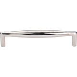 Top Knobs - Flute Pull 5 1/16 Inch (c-c) Polished Nickel - Polished Nickel