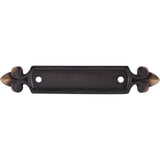 Top Knobs - Dover Backplate 2 1/2 Inch Dark Antique Brass - Dark Antique Brass