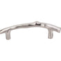 Top Knobs - Aspen II Twig Pull 3 1/2 Inch (c-c) Brushed Satin Nickel - Brushed Satin Nickel