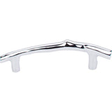 Top Knobs - Aspen II Twig Pull 3 1/2 Inch (c-c) Polished Chrome - Polished Chrome
